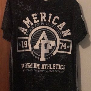 Men’s small American fighter shirt
